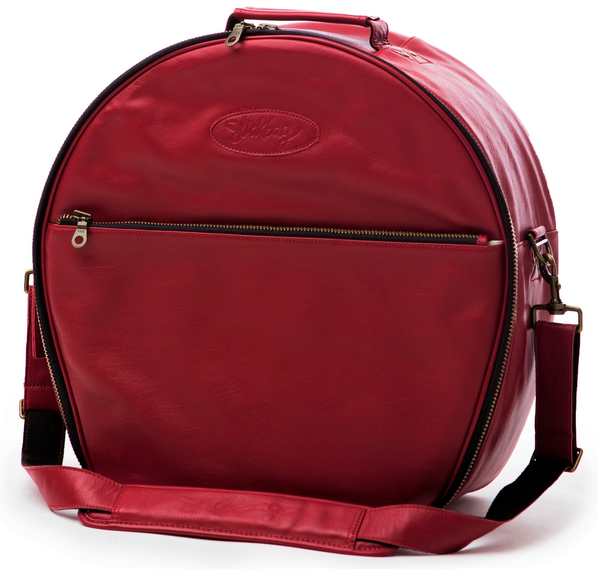 Slickbag leather drum bags stick cymbal snare Sweden made to last