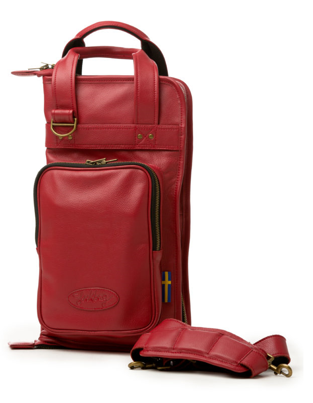 Slickbag leather drum bags stick cymbal snare Sweden made to last